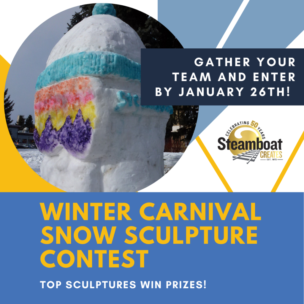 Winter Carnival Snow Sculptures Steamboat Creates